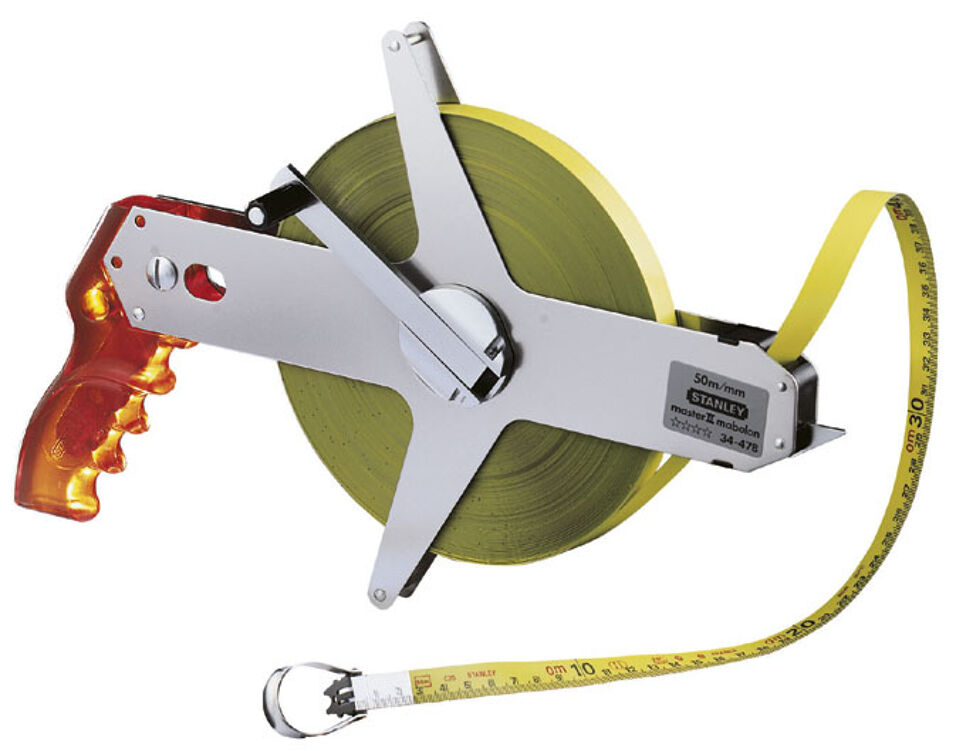 Product afbeelding Stanley landmeter Master 13mmx50m
