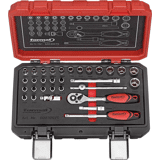 Format Dopsleutelset 1/4" 31-dlg.