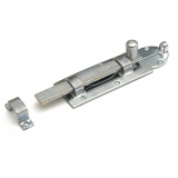 Plaatschuif verzinkt met bocht  25x 80mm