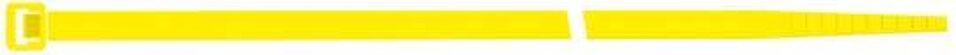 Product afbeelding SapiSelco kabelbinder geel 4.5x280mm a 100 stuks