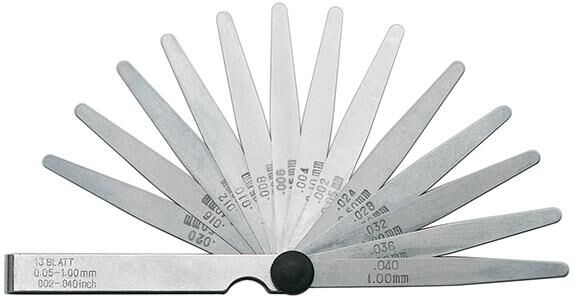 Format voelermaat 13-bladen 0.05 - 1mm