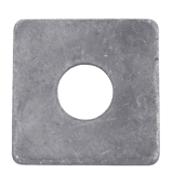 Vlakke sluitplaat DIN 436 Thvz - 26x80x6 mm