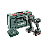 Metabo accu machineset SB18L+SSD18LT200BL, 1 x 2,0 Ah, 1x LiPower 4,0 Ah, lader ASC 55