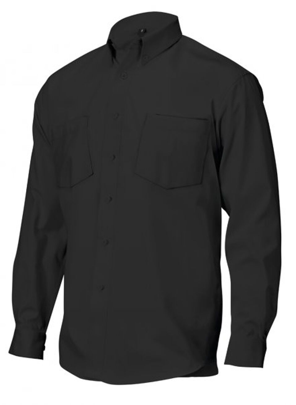 Product afbeelding Overhemd OHL150 lange mouw zwart XXL