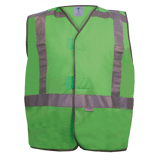 M-Wear verkeersvest 0185 RWS fluo groen XL/XXL