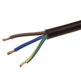 Aansluitkabel zwart vmvl-3 x 1.50