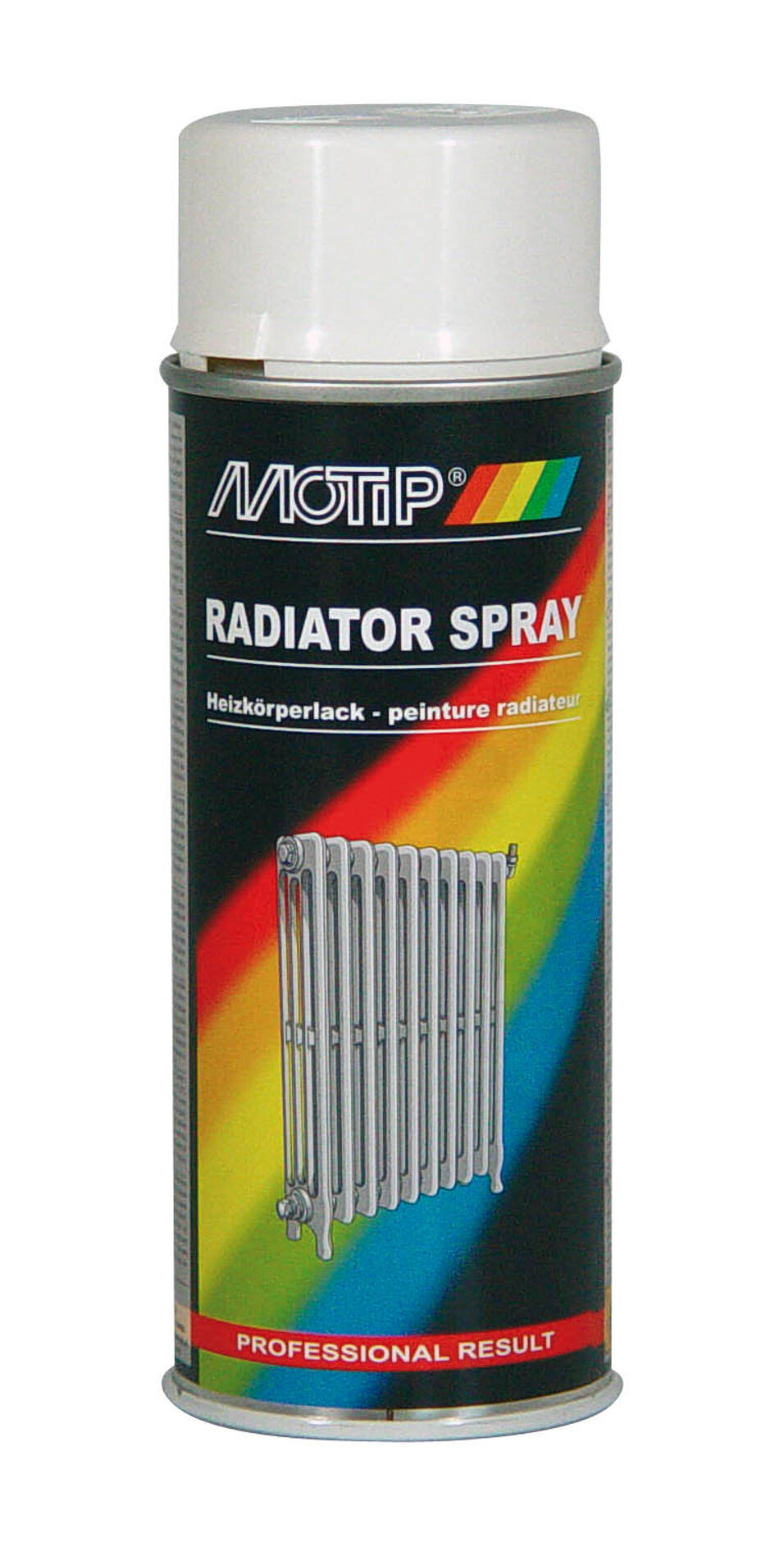Product afbeelding MoTip radiatorlak wit hoogglans 400 ml
