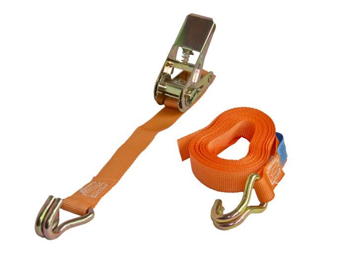 Sjorband 25mm 6,5 mtr met RP-haken 1500kg