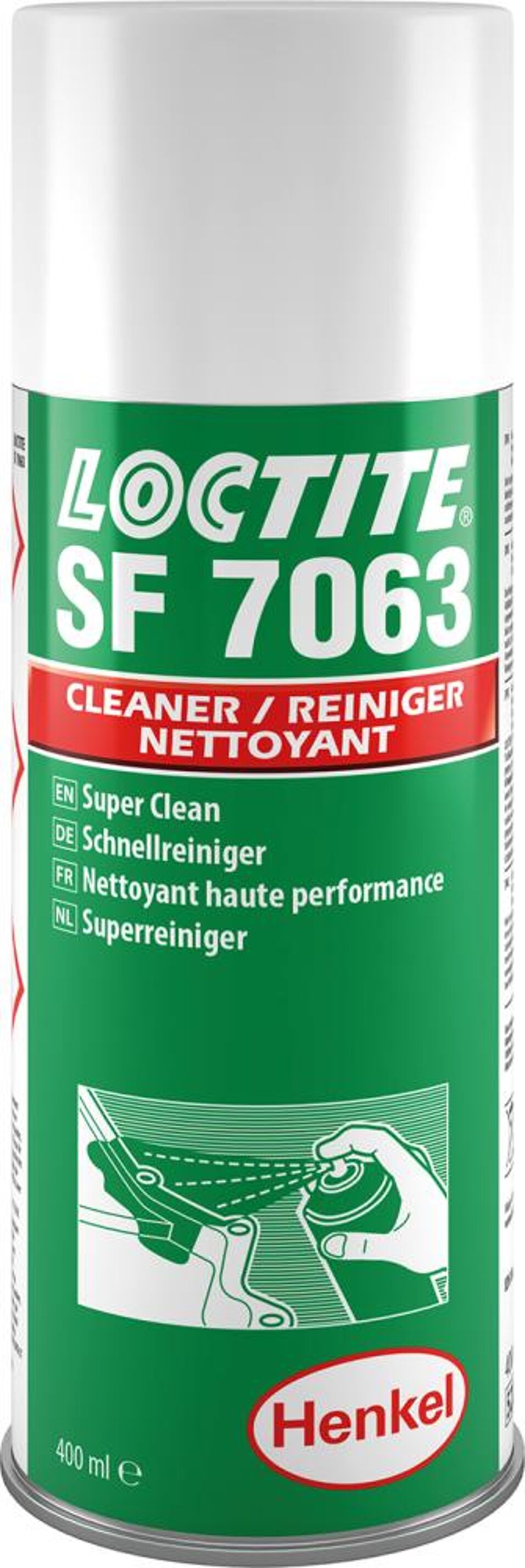 Product afbeelding Loctite reiniger Super Clean 7063 400 ml