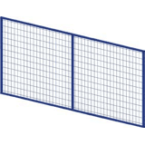 Gaasachterwand VB 3600 x 1100 RAL 5010 multipal (maas 60/80/3 )