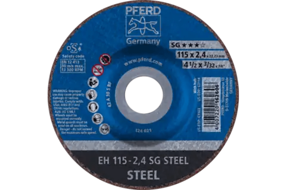 Product afbeelding Pferd doorslijpschijf EH 115-2,4 SG STEEL