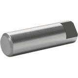 Loopstift HM 4x14 mm met vlak aanlegvlak