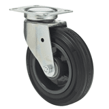 Colson zwenkwiel JSPM met topplaat 100 x 30mm 80kg