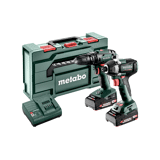 Metabo accu machineset SB18+SSD18LT200BL, 2 x 2,0 Ah, lader SC 30