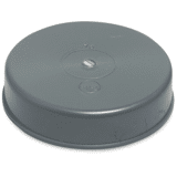 Eindkap PVC-U 125 mm lijmmof grijs KOMO