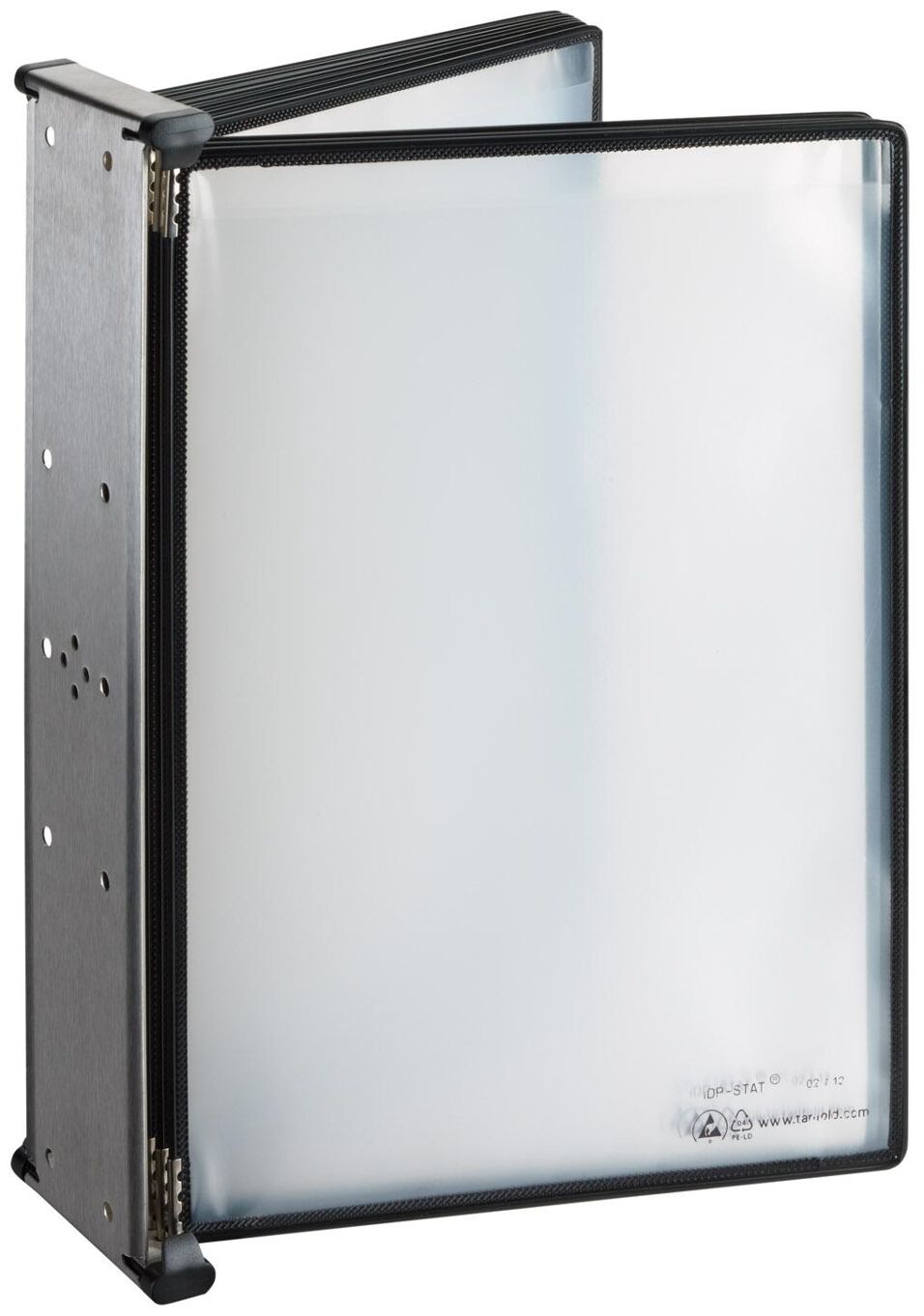 Product afbeelding Info-klaptafel B80xD250xH350, RAL7035