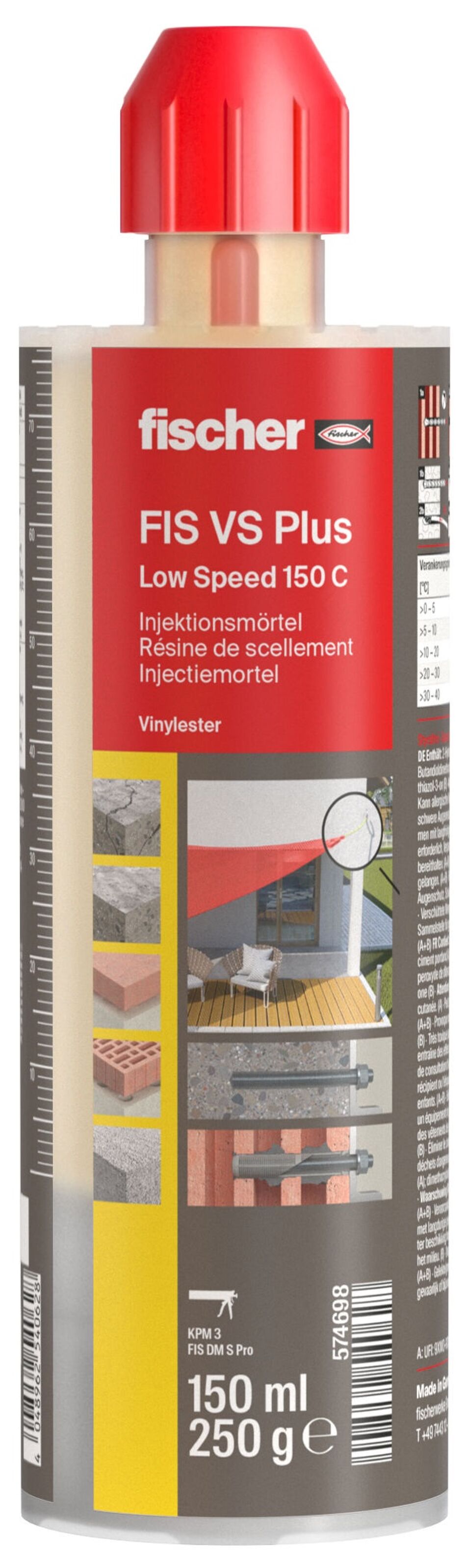 Product afbeelding Fischer injectiemortel FIS VS Plus 150 C