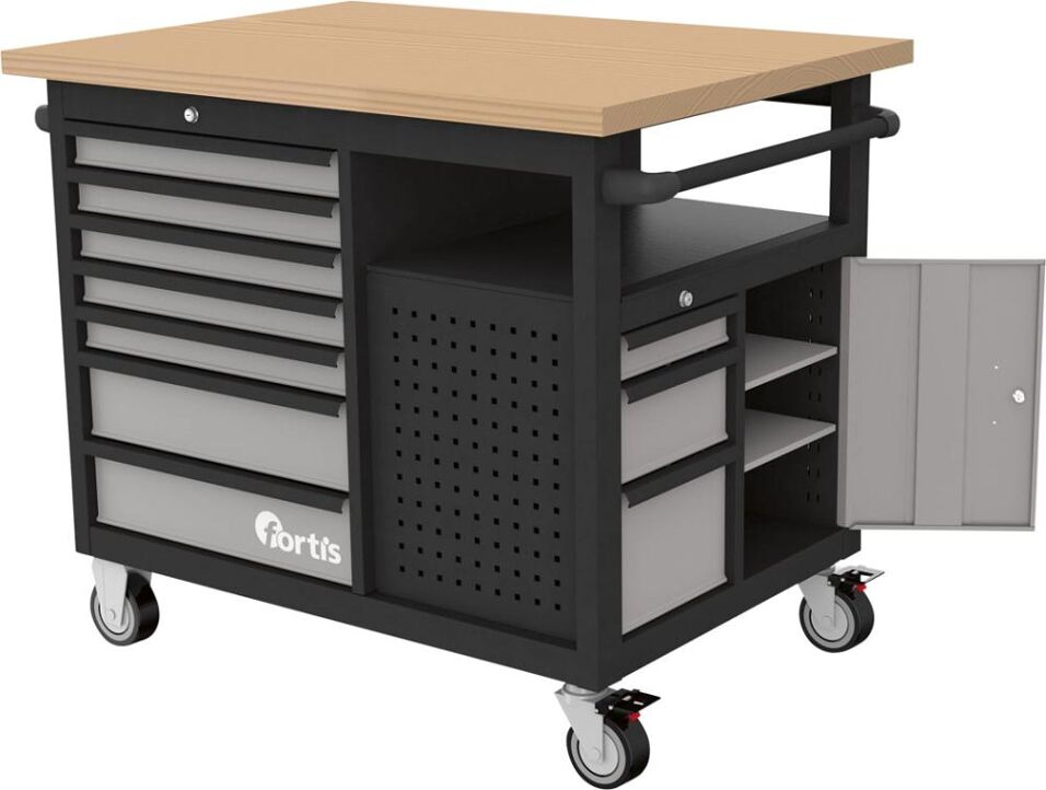 Product afbeelding Fortis verrijdbare werkbank 1120x790x1005