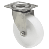 Colson zwenkwiel JXPN met topplaat 80 x 30mm 150kg