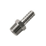 Slangtule 337 rvs              1/4 x 6mm