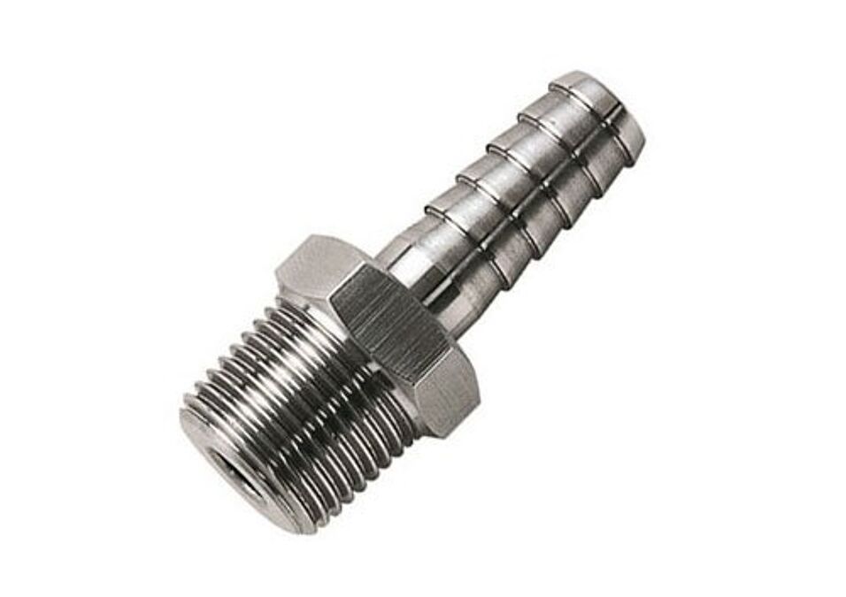 Product afbeelding Slangtule 337 rvs              1/4 x 6mm