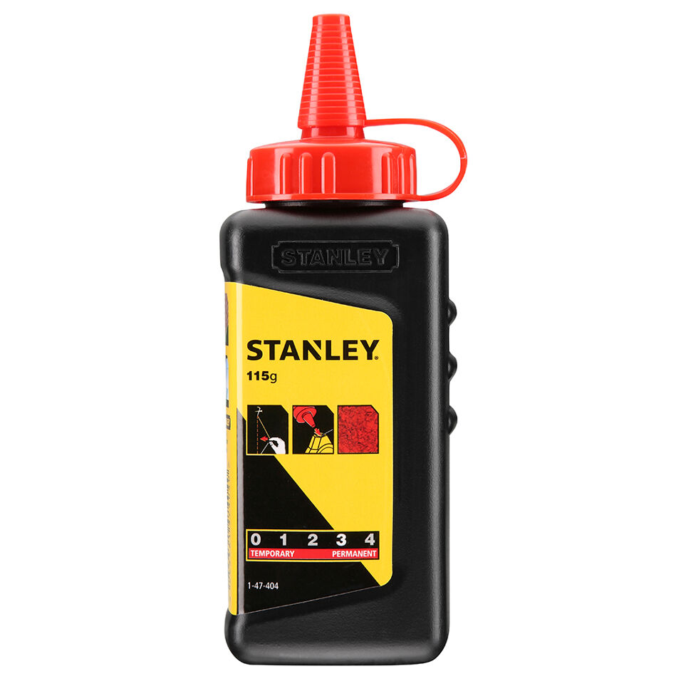 Product afbeelding Stanley Slaglijnpoeder Rood 115gr 1-47-404
