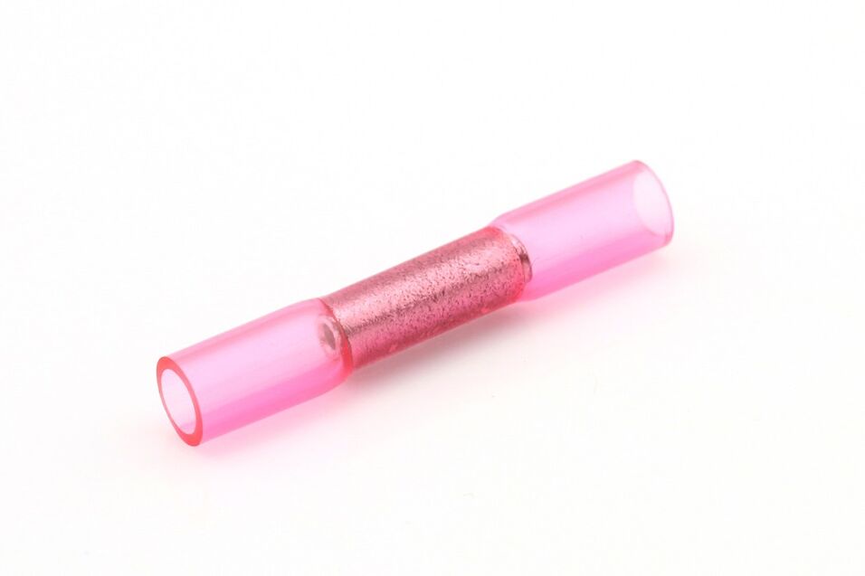 Product afbeelding Doorverbinder rood met krimpkous, D4060001-100