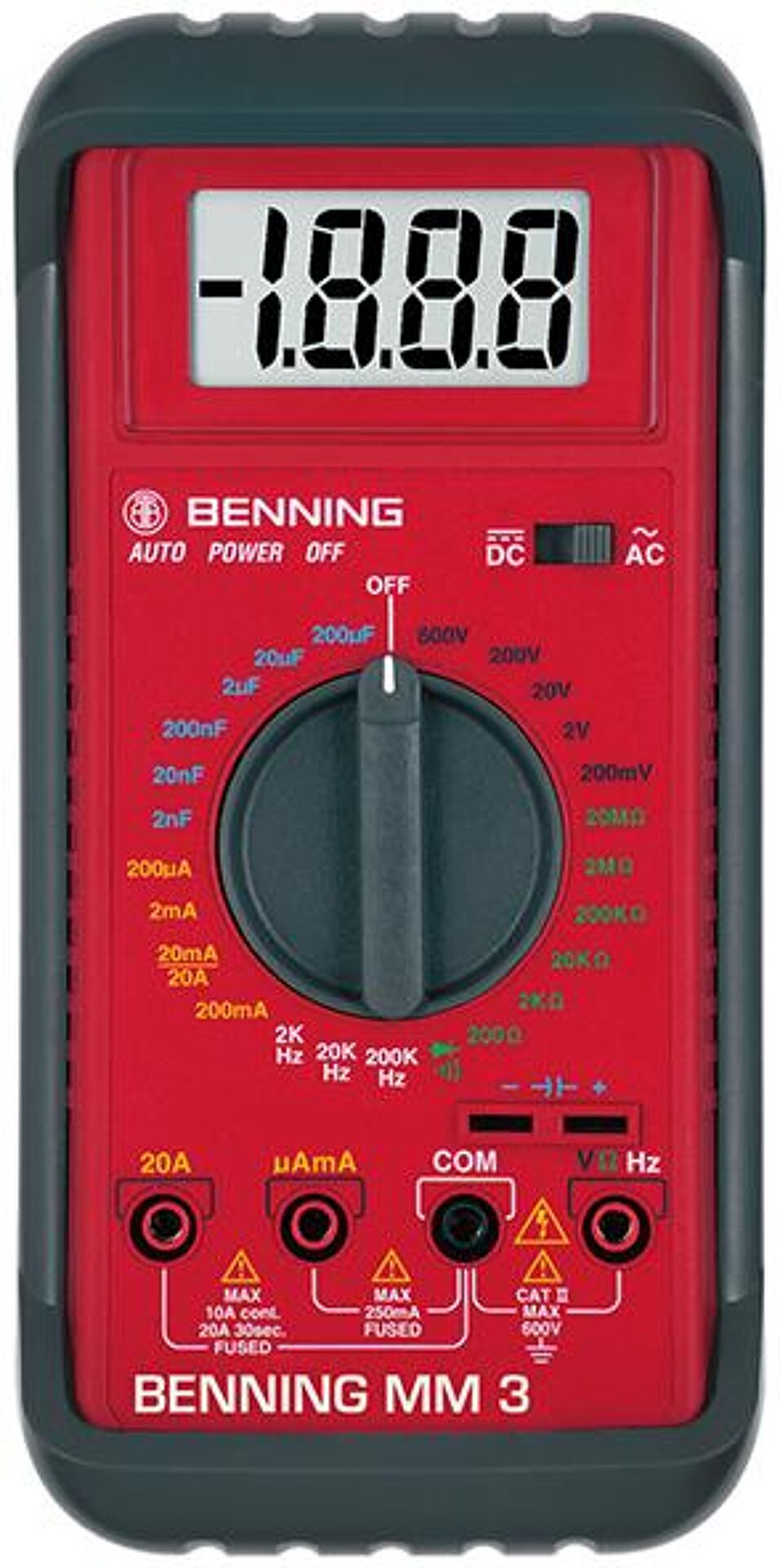 Product afbeelding Benning Digitale multimeter MM 3
