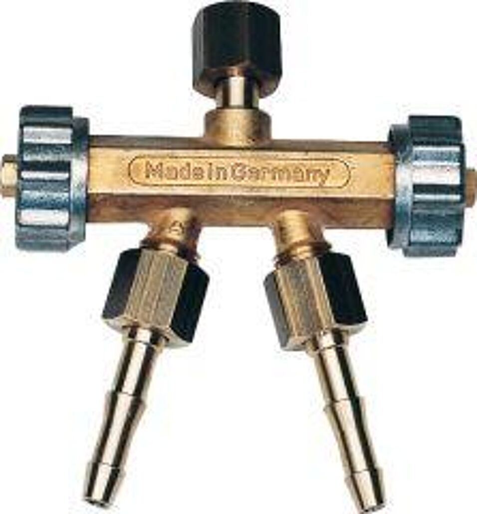 Product afbeelding Format dubbel aftakventiel zuurstof g 3/8r