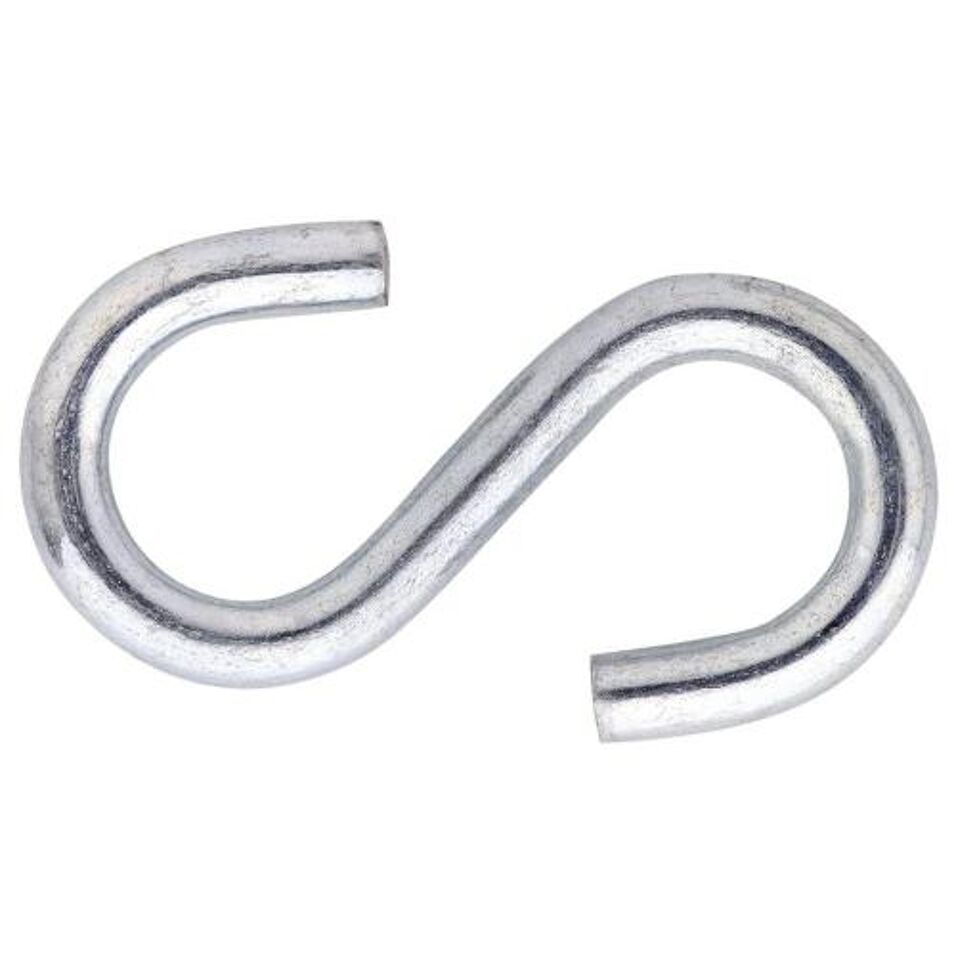 Product afbeelding S-haak verzinkt 220-04E - 4 mm