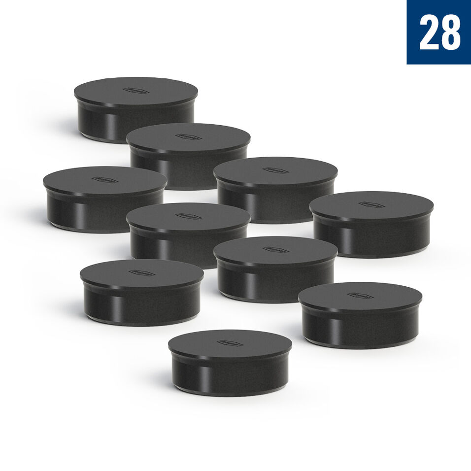 Product afbeelding Demmeler plug D28 staal bruineert