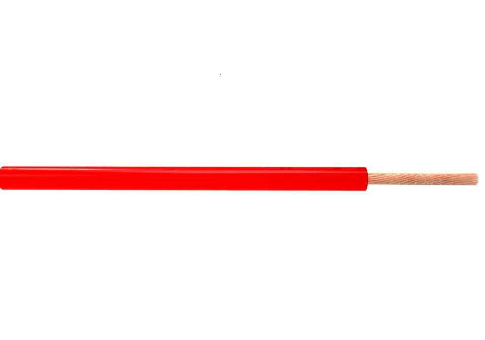 Product afbeelding Montagesnoer PVC H05V-K rood 0.5mm