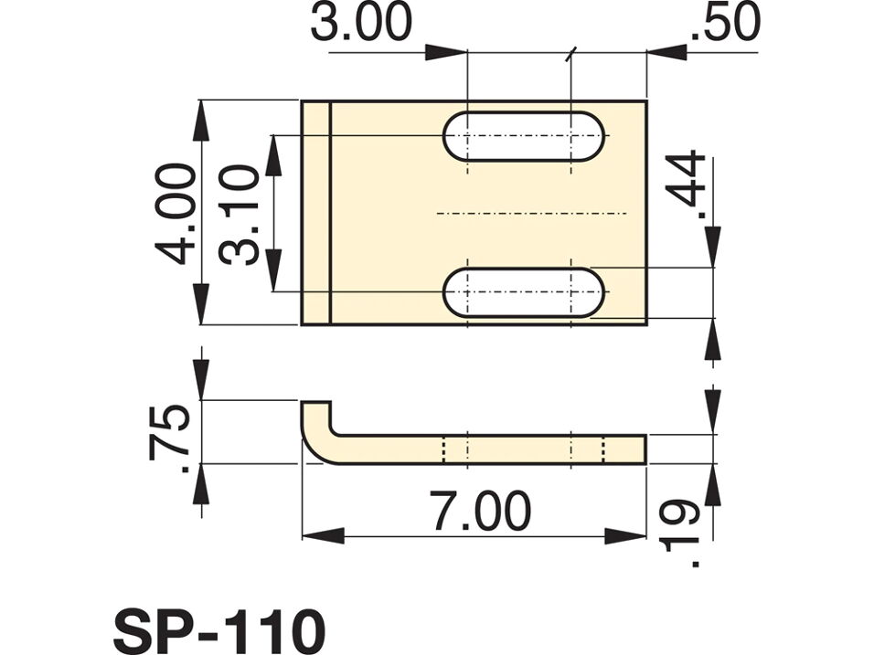 Product afbeelding Enerpac Diepteaanslag voor sp50100 sp110