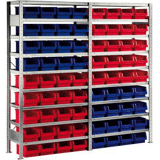 CLIP inhaakstelling S3 AS 2000 x 1000 x 400 vzk S100-II cpl. met 9 legborden en 16 magazijnbakken