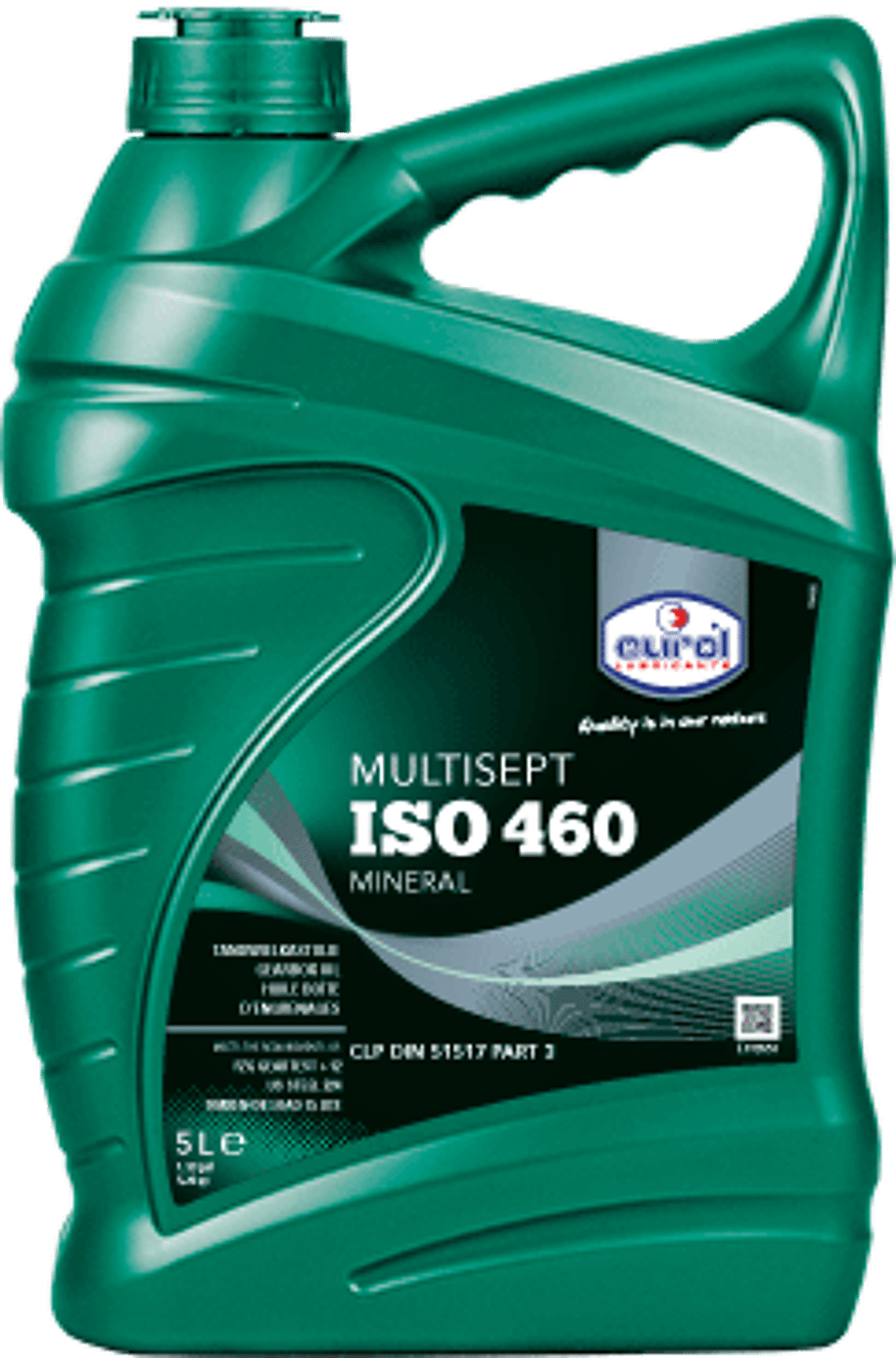Product afbeelding Eurol tandwielkastolie Multisept ISO 460 5 l