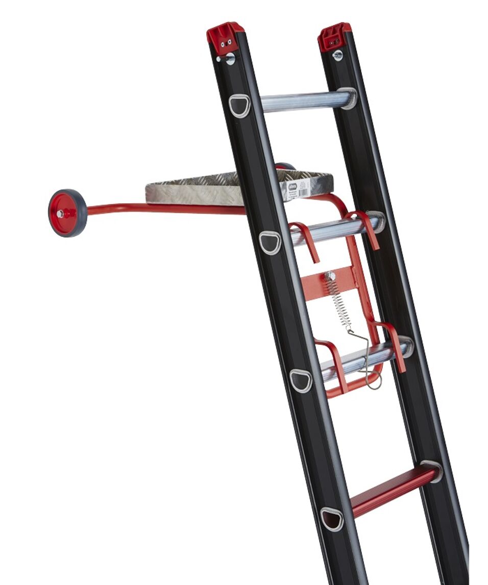 Product afbeelding Altrex muurafhouder met bakje en toprollen