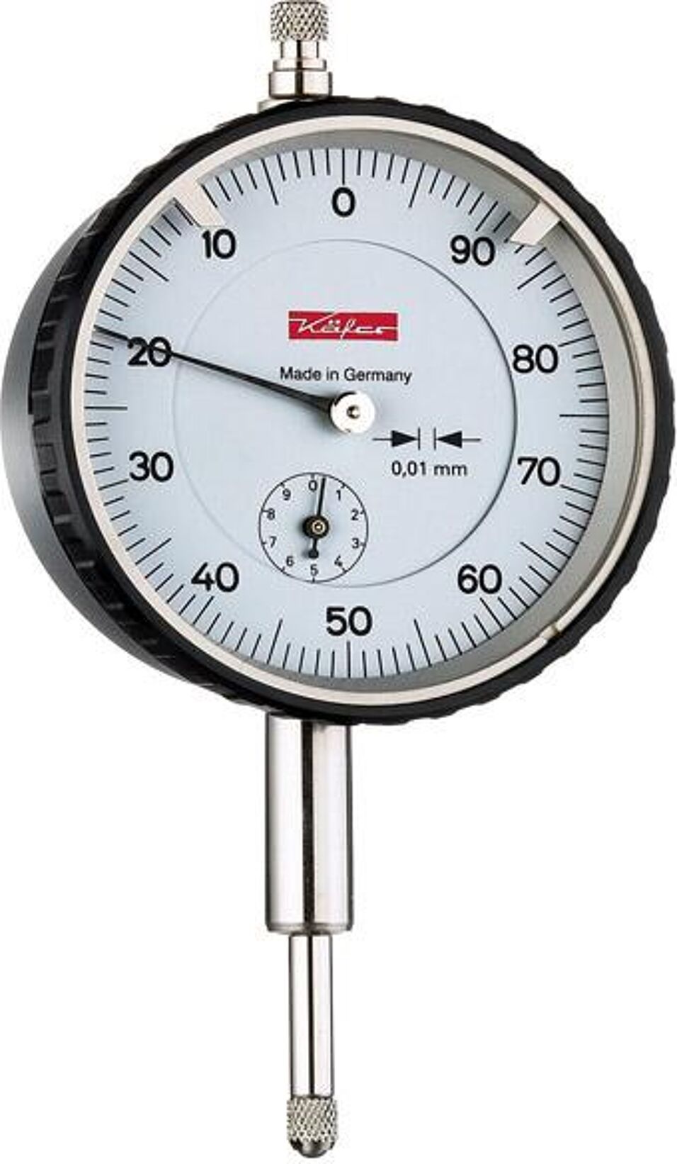 Product afbeelding Kafer Precisie meetklok M2 T linkslopend becijferd
