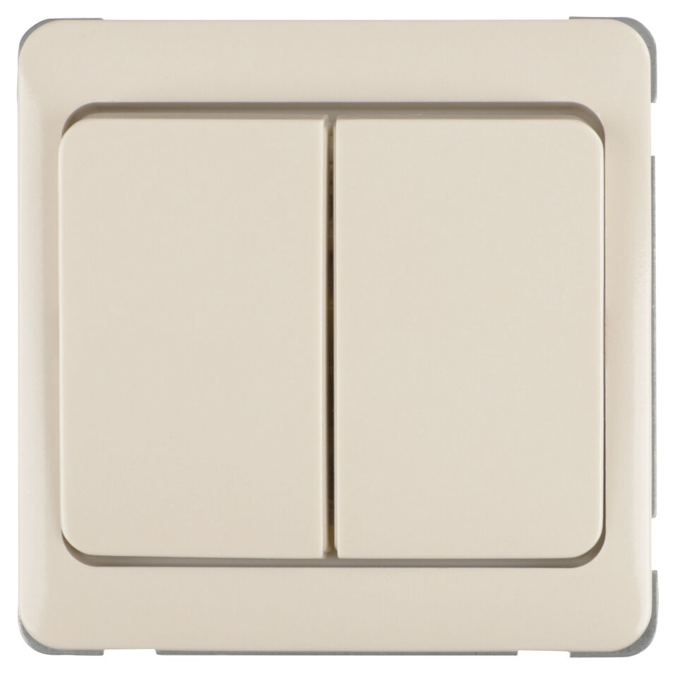 Product afbeelding Peha schakelaar creme inbouw wissel