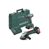 Metabo accu machineset BS 18    + W 18LTX   