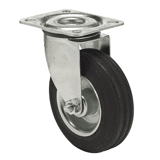 Colson zwenkwiel JPSM met topplaat 80 x 25mm 50kg