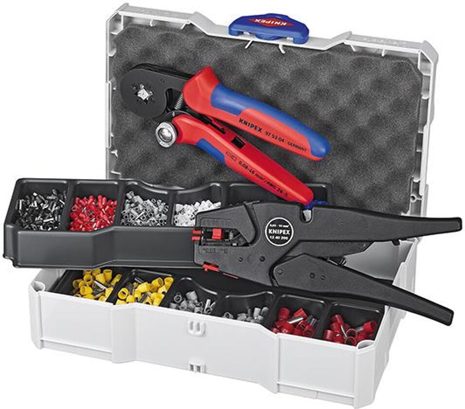 Product afbeelding Knipex Adereindhulzen-assortiment 4-kant 1250-dlg.