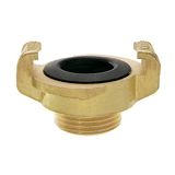 Snelkoppeling messing 3/8" budr