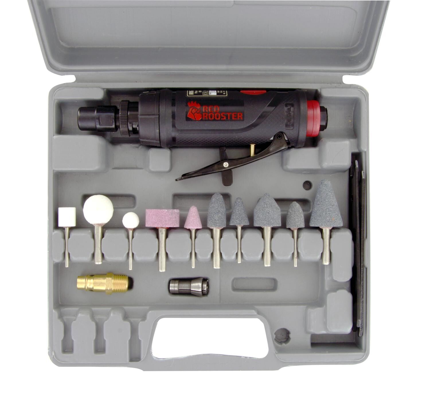 RED ROOSTER STIFTSLIJPER RECHT 6MM IN SET  RRG-260RE/SET