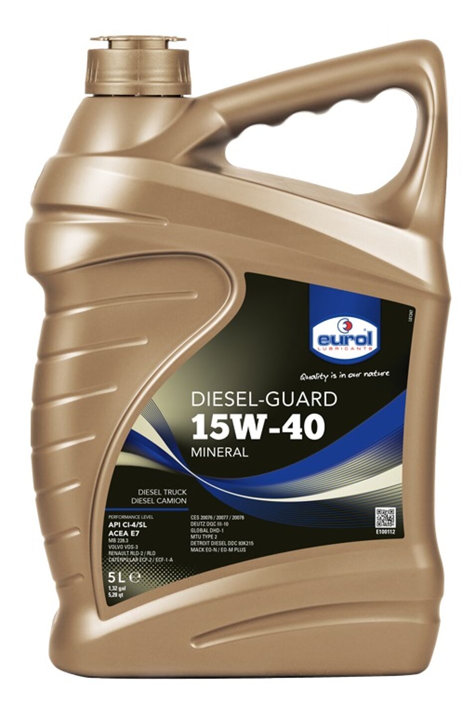 Product afbeelding Eurol motorolie diesel guard 15W-40   5l