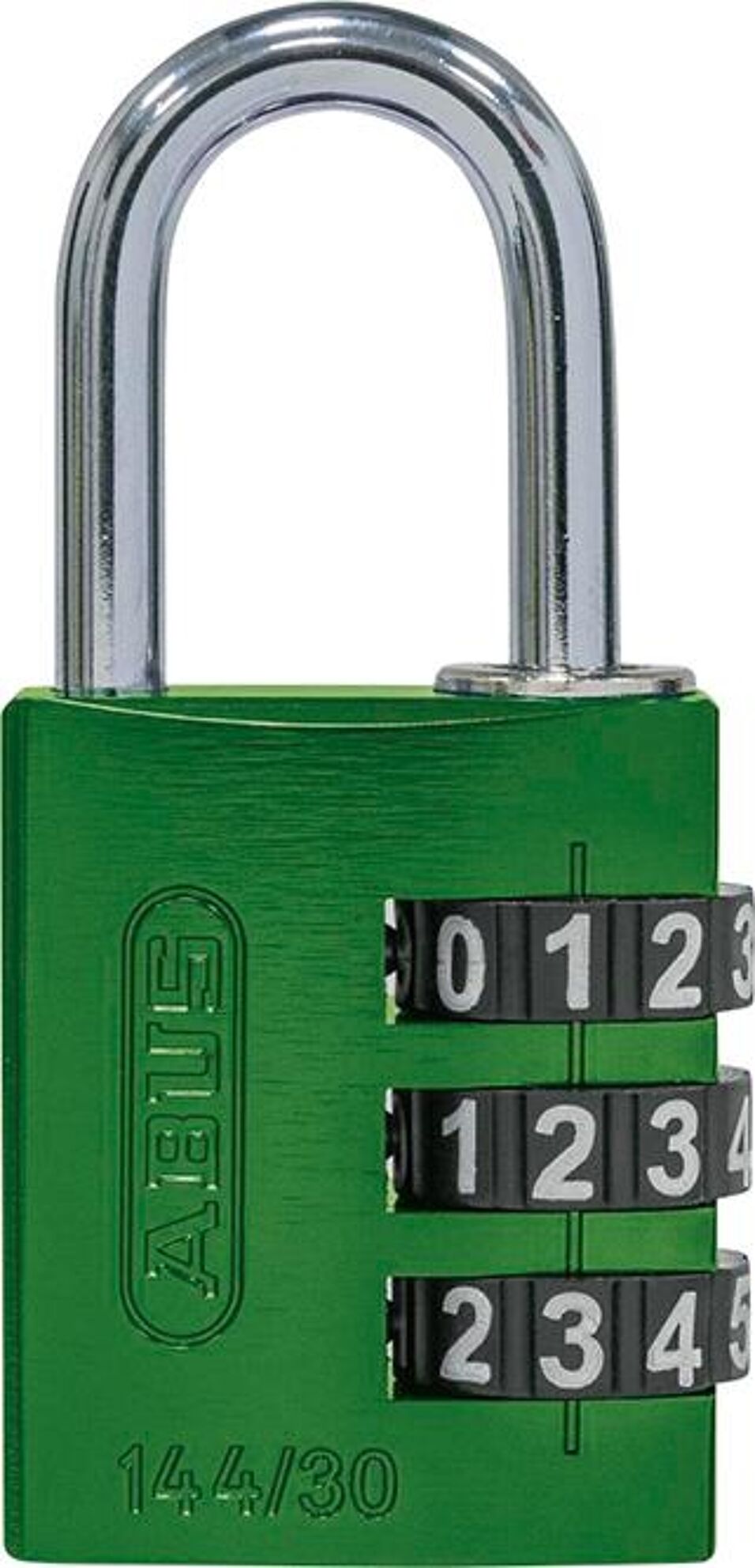 Product afbeelding ABUS hangslot cijfercode 144/30 groen Lock-Tag