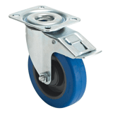 Colson zwenkwiel BPPB met topplaat en rem 80 x 35mm 150kg