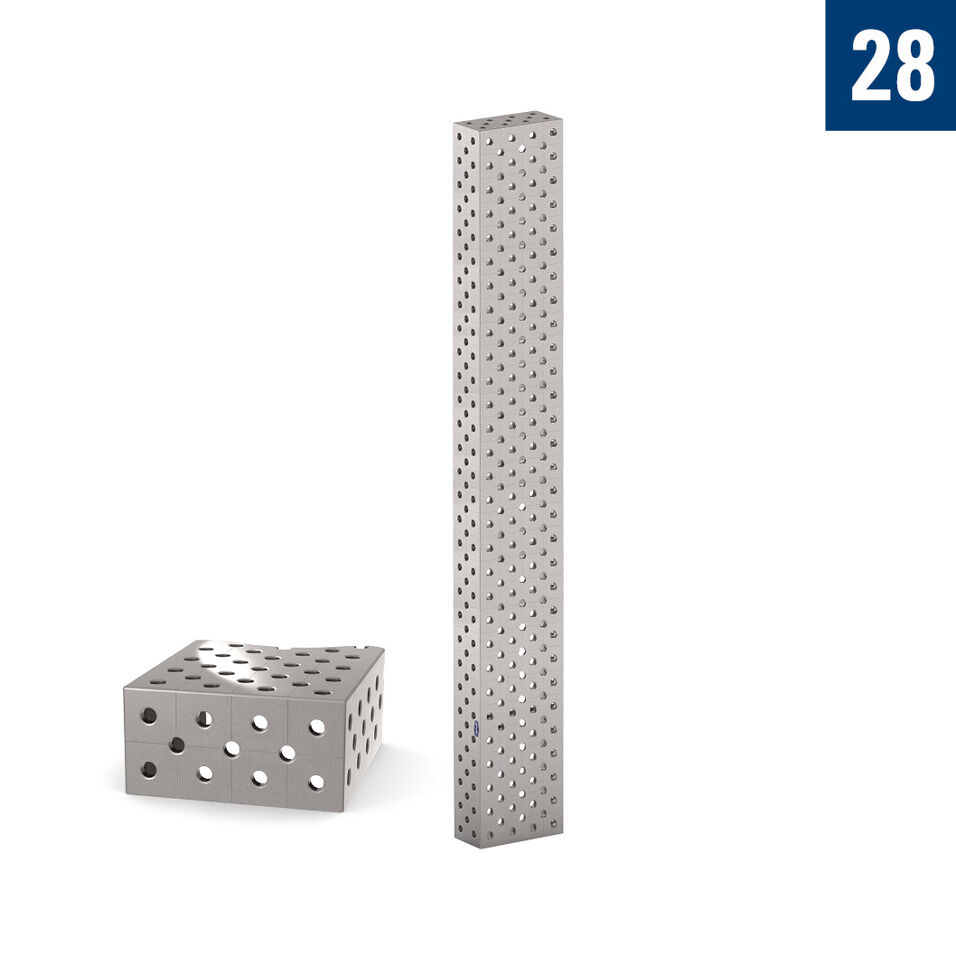 Product afbeelding Demmeler afstandsbalk U-vorm L3000 dr