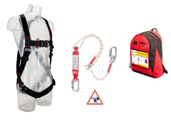 3M Protecta Valbeveiligingsset voor hoogwerkers, harnas, 1,8m vallijn, rugzak, 1150509