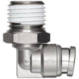 Smc insteekkoppeling messing vernikkeld KQB2L06-03S