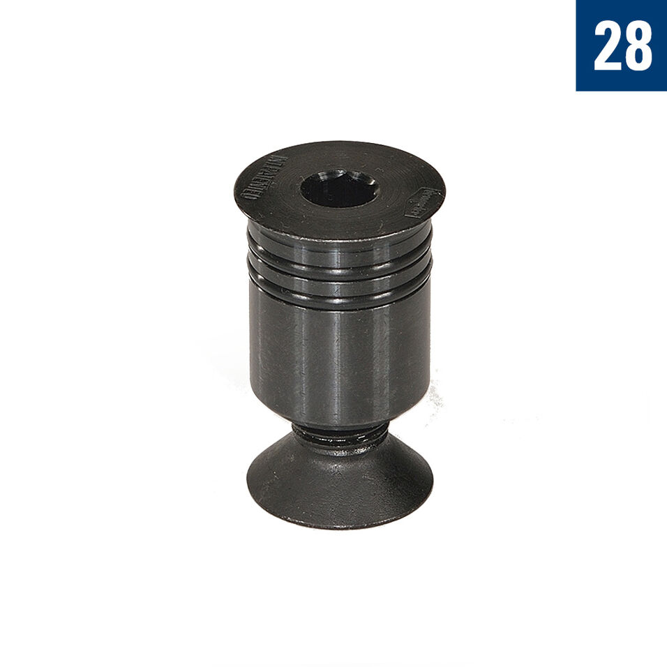 Product afbeelding Demmeler verbindingsbout kort met schroef